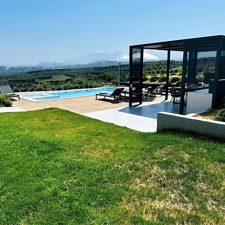Skyline Serenity 10 People 4bedroom 3ba, 3min To Maleme (Crete)